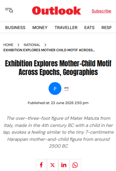 Exhibition Explores Mother-Child Motif